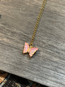 Butterfly necklace