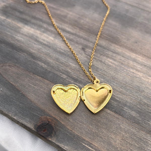 Heart Locket necklace ￼