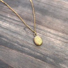 Load image into Gallery viewer, Mini oval Locket necklace
