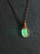 Load image into Gallery viewer, Aura quartz electroformed necklace
