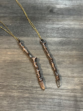 Load image into Gallery viewer, Quartz wand necklace
