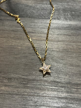 Load image into Gallery viewer, Puffy star necklace
