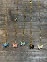 Load image into Gallery viewer, Butterfly necklace
