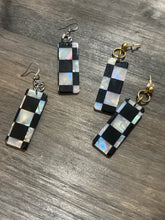 Load image into Gallery viewer, Checkerboard earrings
