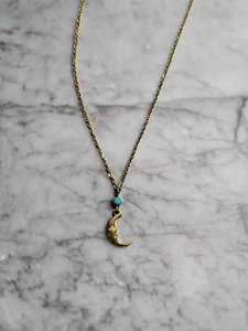 Moon necklace