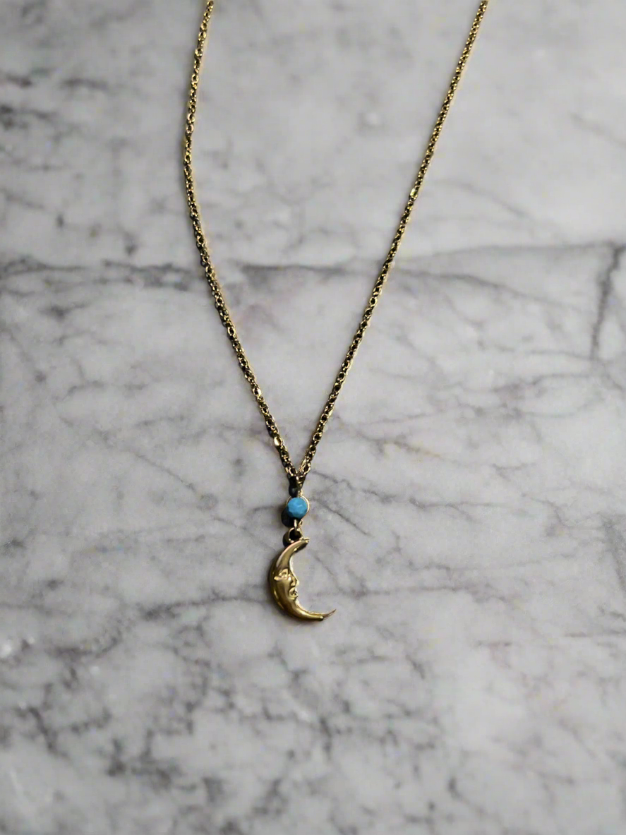 Moon necklace