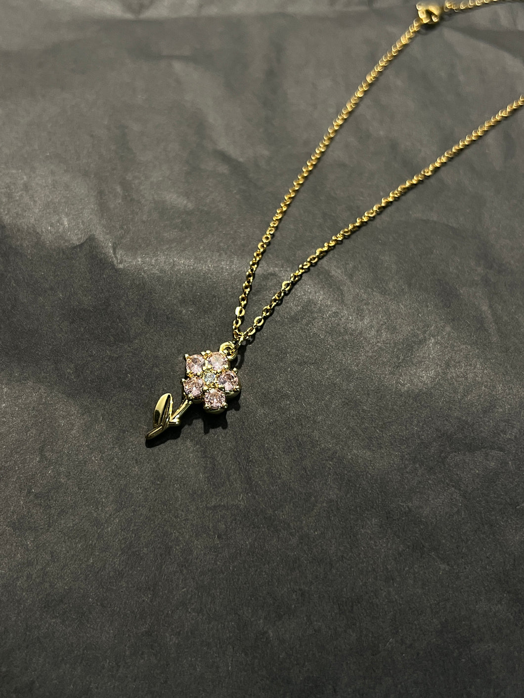 Flower necklace