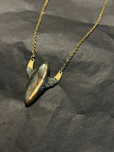 Load image into Gallery viewer, Flashy labradorite pyrite  necklace
