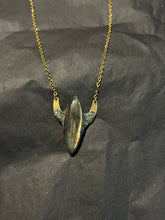 Load image into Gallery viewer, Flashy labradorite pyrite  necklace
