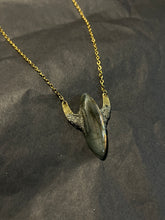 Load image into Gallery viewer, Flashy labradorite pyrite  necklace
