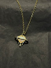 Load image into Gallery viewer, Opalite drippy Heart necklace
