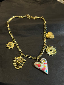 Chunkiest charm necklace