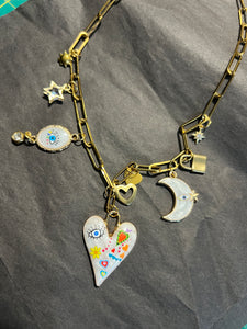 Extra Chunkiest charm necklace