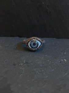 Blue Eye ring size 6