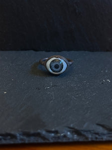 Blue Eye ring size 7